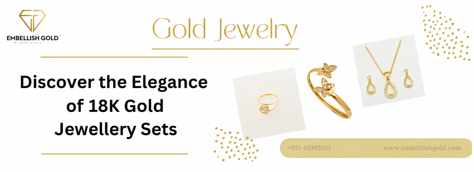 Discover the Elegance of 18K Gold Jewellery Sets | Jewelry Set Collection