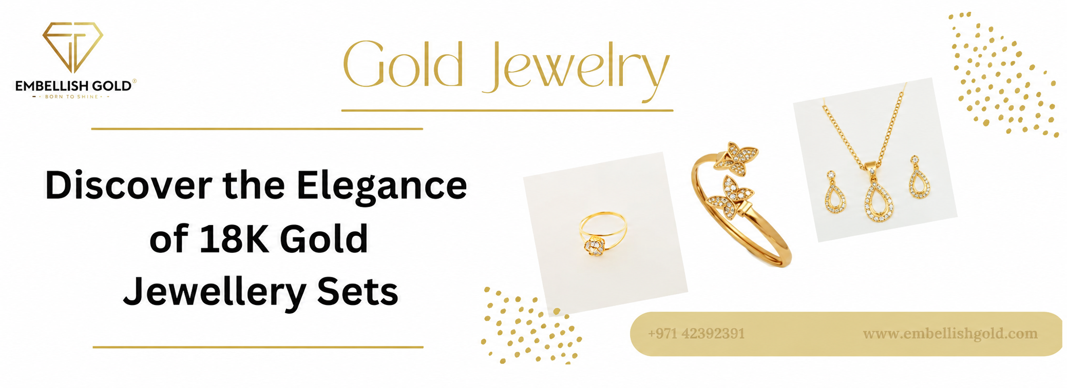 Discover the Elegance of 18K Gold Jewellery Sets | Jewelry Set Collection