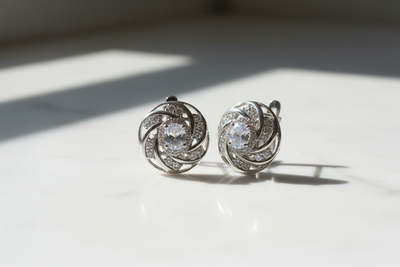 Silver Earrings - Embellish Gold Jewelry &amp; Diamond