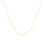 18k Gold O Chain