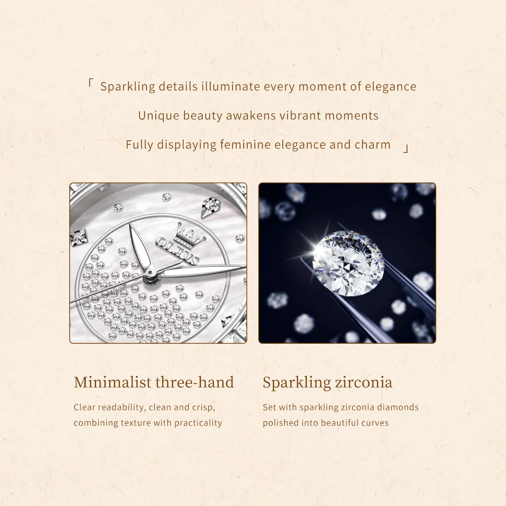 OLEVS 3715 Quartz Watch for Woman