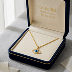 18k Gold Amulet Necklace