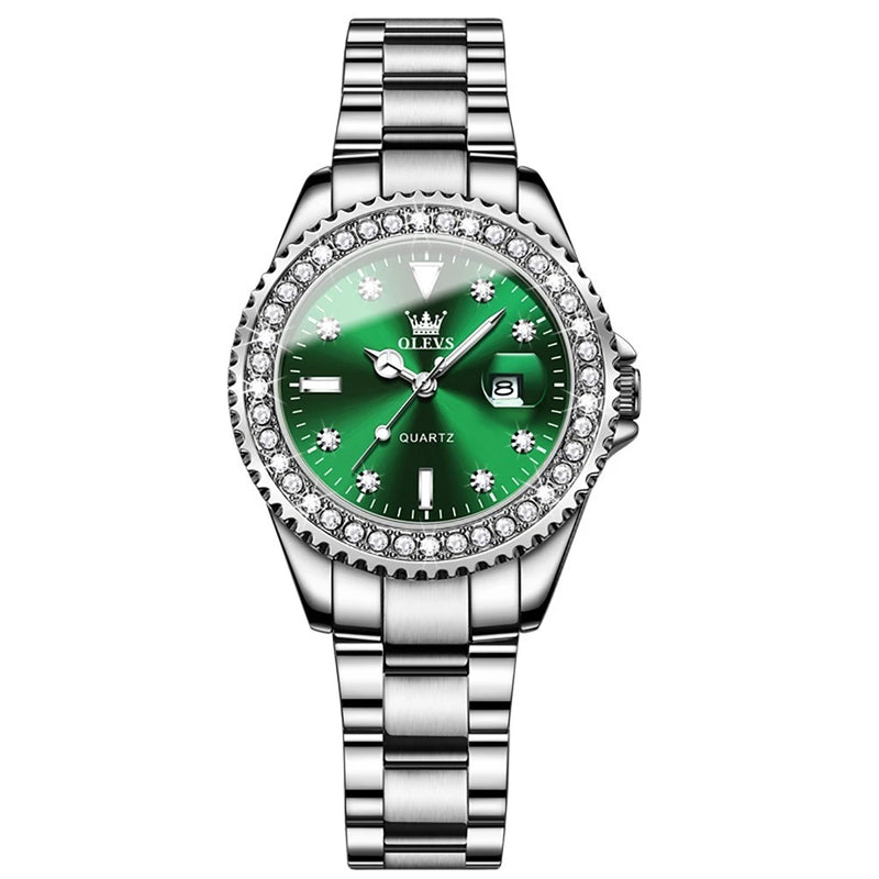 OLEVS 9945 Quartz Fashion Watch - Olevs - Embellish Gold Jewelry & Diamond