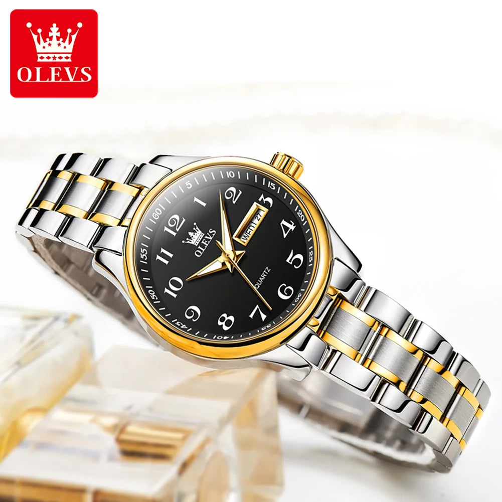 OLEVS Brand Ladies Watch - Olevs - Embellish Gold Jewelry & Diamond