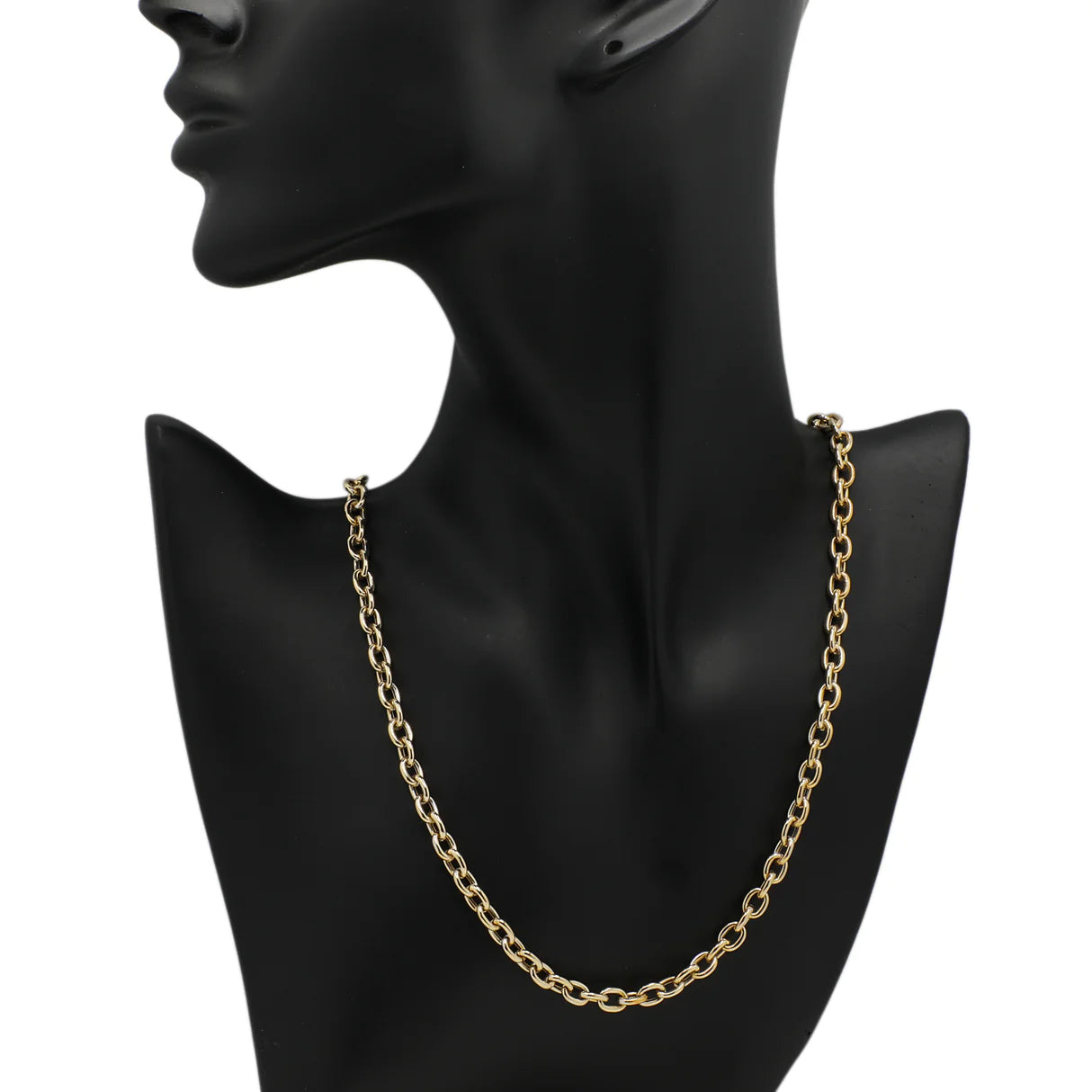 18k Gold Rolo Chain