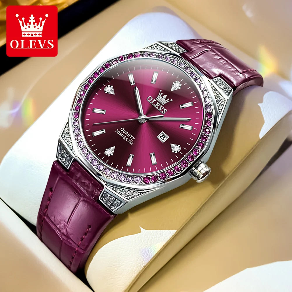 OLEVS Original Women's Watches - Olevs - Embellish Gold Jewelry & Diamond