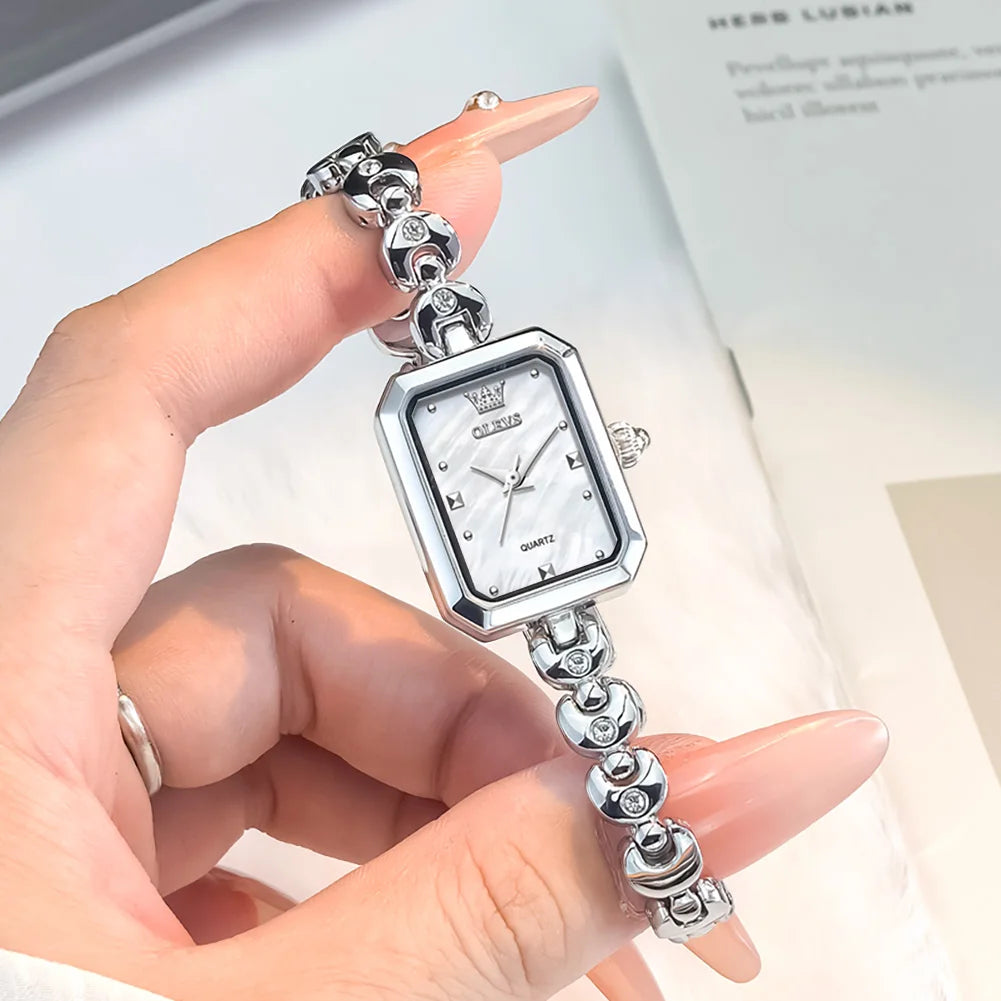 OLEVS Luxury Brand Original Quartz Women Watches - Olevs - Embellish Gold Jewelry & Diamond