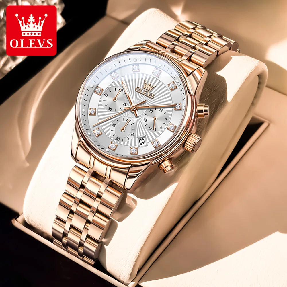 OLEVS Womens Watches - Olevs - Embellish Gold Jewelry & Diamond
