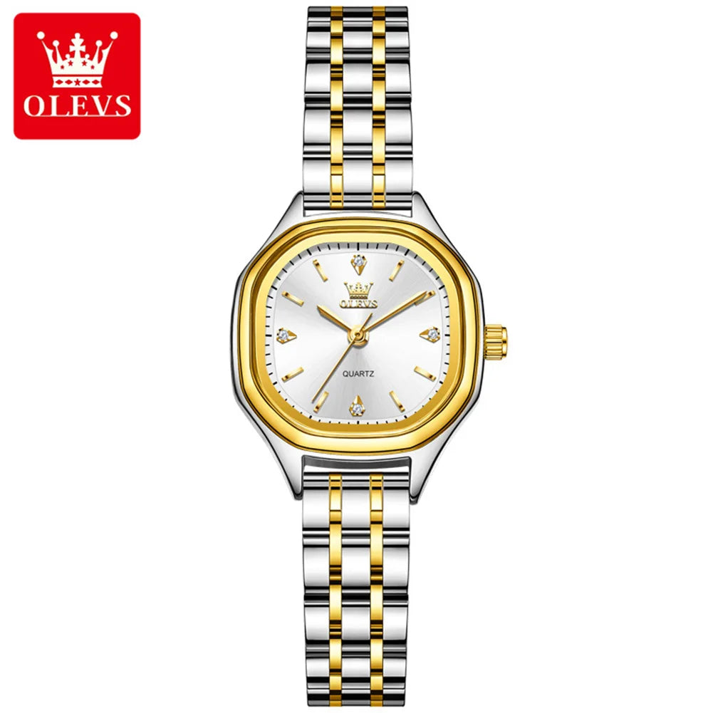 OLEVS 5888 Ladies Watches - Festive Collection - Embellish Gold Jewelry & Diamond