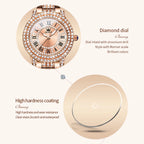 OLEVS 9943 Original Diamond Watch for Women