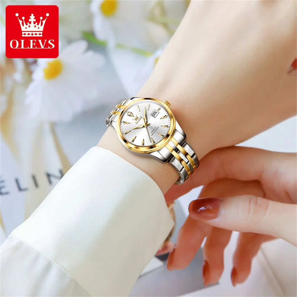 OLEVS 5598 Woman Watch - Olevs - Embellish Gold Jewelry & Diamond