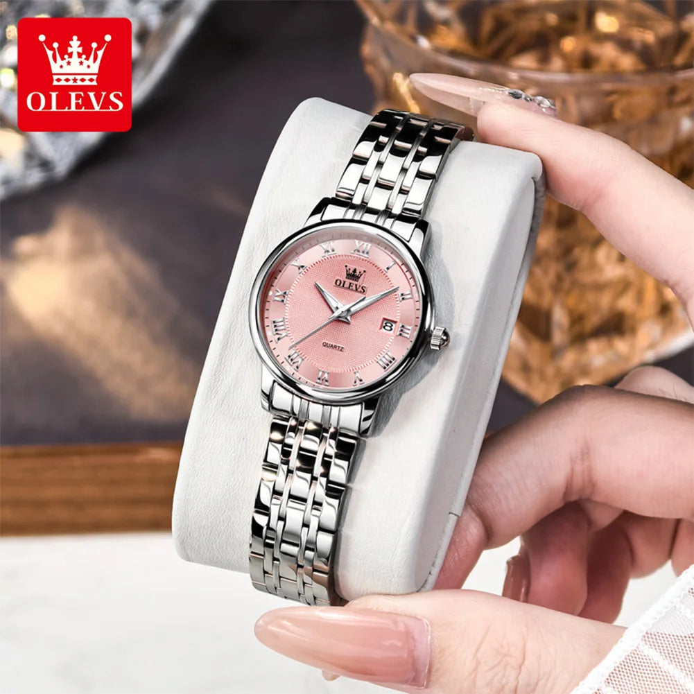 OLEVS Brand Women's Quartz Watches - Olevs - Embellish Gold Jewelry & Diamond