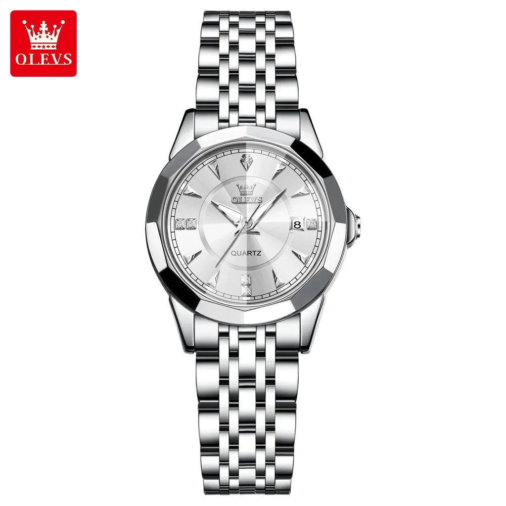 OLEVS 9977 Women's Quartz Watch - Olevs - Embellish Gold Jewelry & Diamond