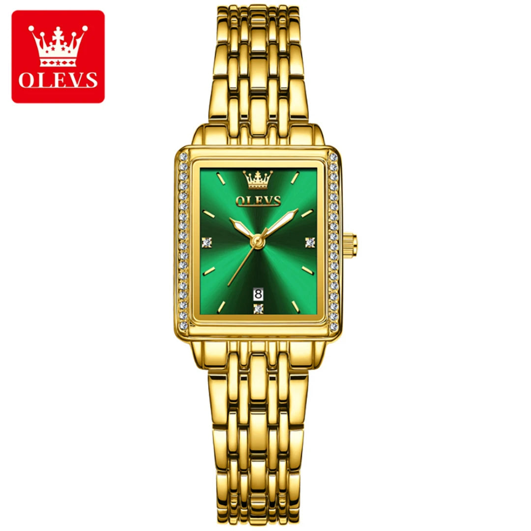 OLEVS 9995 Quartz Fashion Watch - Olevs - Embellish Gold Jewelry & Diamond