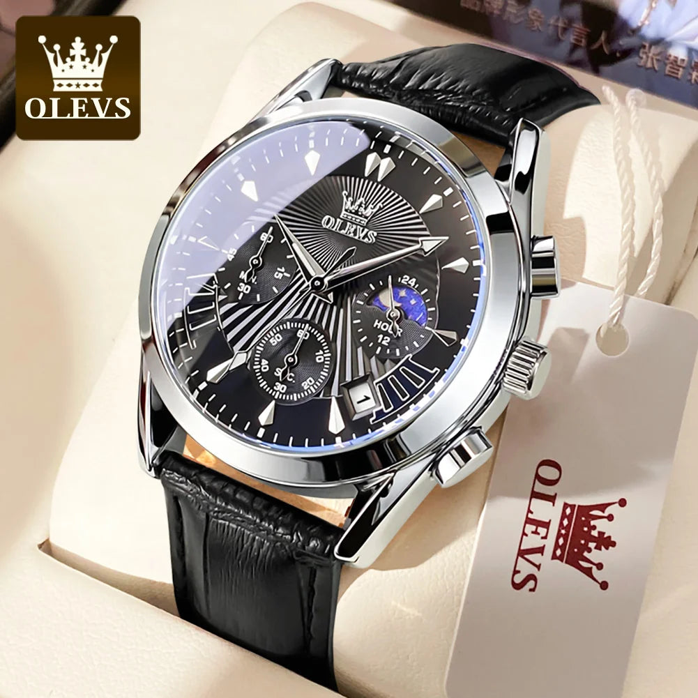 OLEVS casual fashion men's watches - Olevs - Embellish Gold Jewelry & Diamond