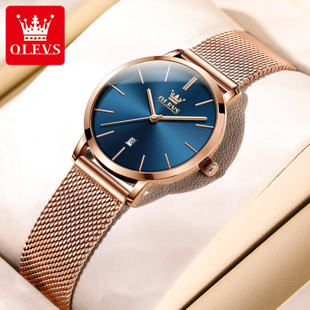 OLEVS Woman Watch 5869 - Olevs - Embellish Gold Jewelry & Diamond