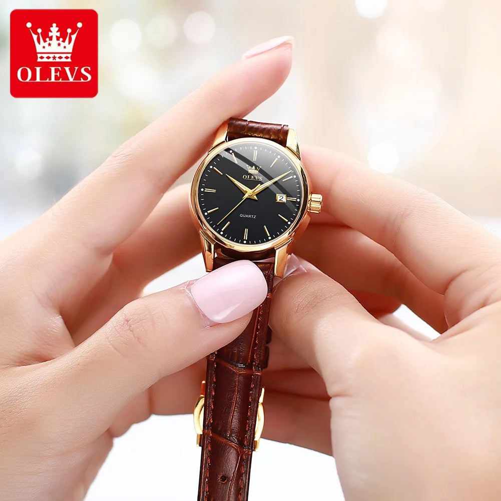 OLEVS Watch 6898 Women Watches - Olevs - Embellish Gold Jewelry & Diamond