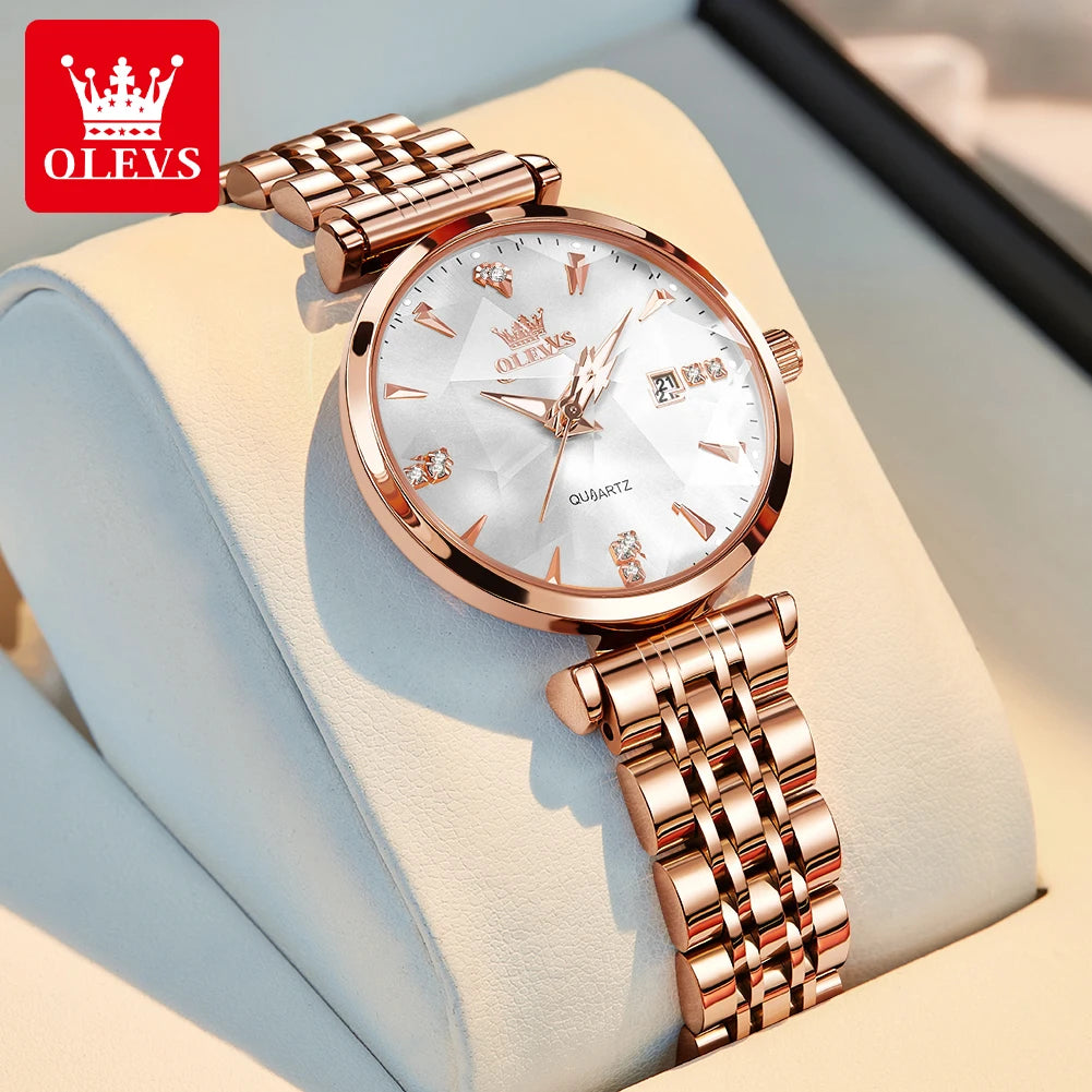 OLEVS brand beautiful women's watches - Olevs - Embellish Gold Jewelry & Diamond