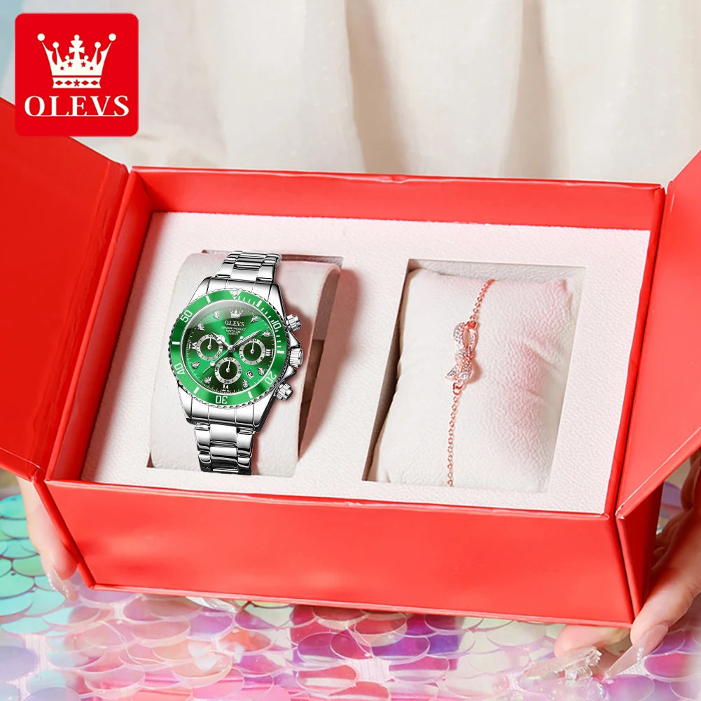 OLEVS Women Watch 5632 - Olevs - Embellish Gold Jewelry & Diamond