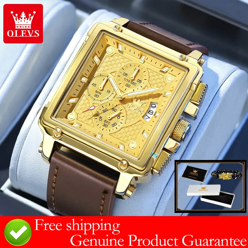 OLEVS brand mens watches - Olevs - Embellish Gold Jewelry & Diamond