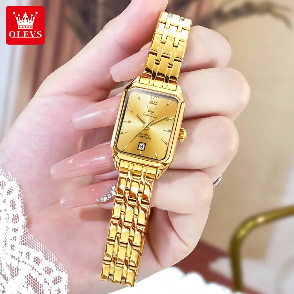 OLEVS Luxury Top Brand Women's Watches - Olevs - Embellish Gold Jewelry & Diamond