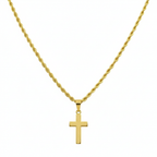 18k Gold Shimmering Necklace