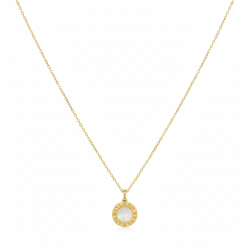 18k Gold Italian Inspired Necklace - 18k Gold Necklace - Embellish Gold