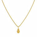 18k Gold Hamsa Necklace
