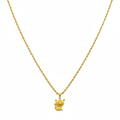 18k Gold Kitty Necklace