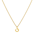 18k Gold Nail Necklace