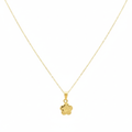 18K Real Gold Flower Necklace V1.0