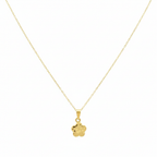 18K Real Gold Flower Necklace V1.0