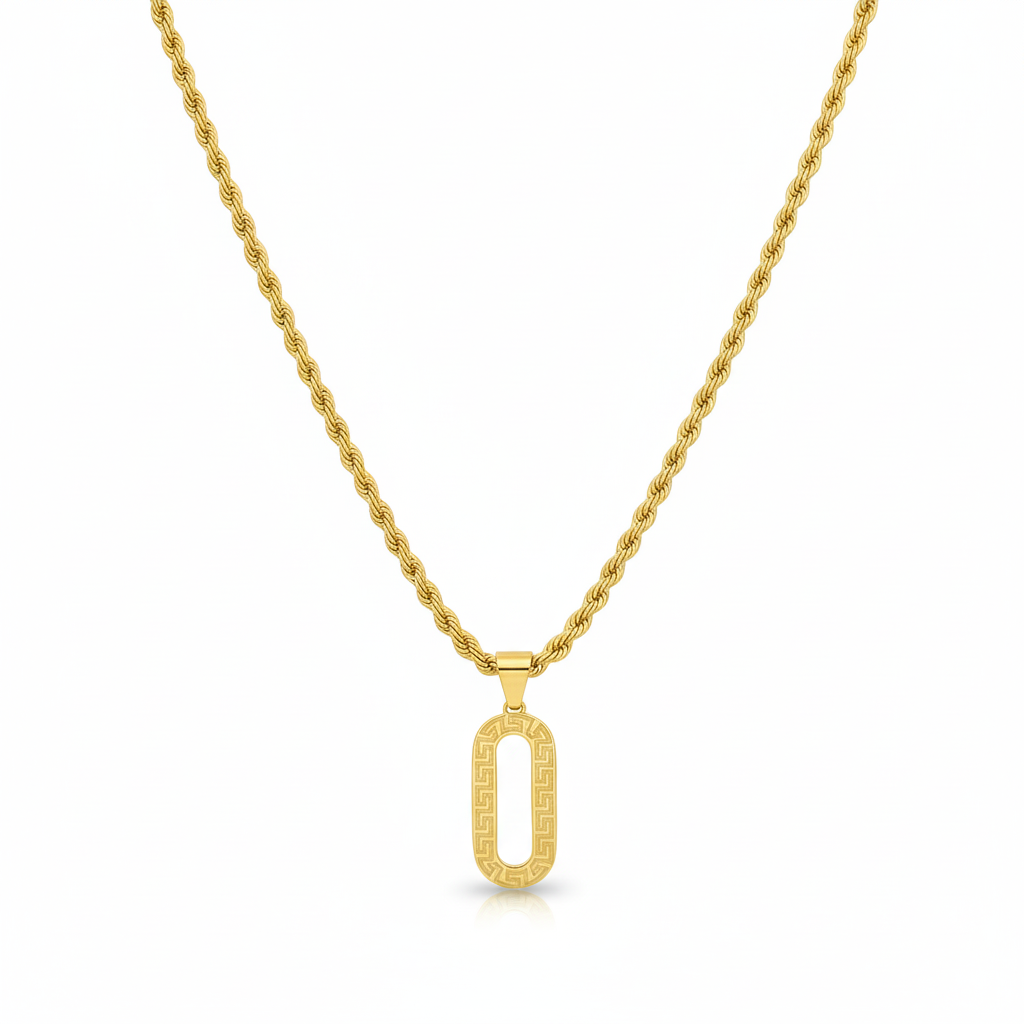 18K Real Gold Inspired Design Necklace