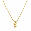 18k Gold Bunny Necklace