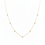 18K Gold Ten Balls Necklace