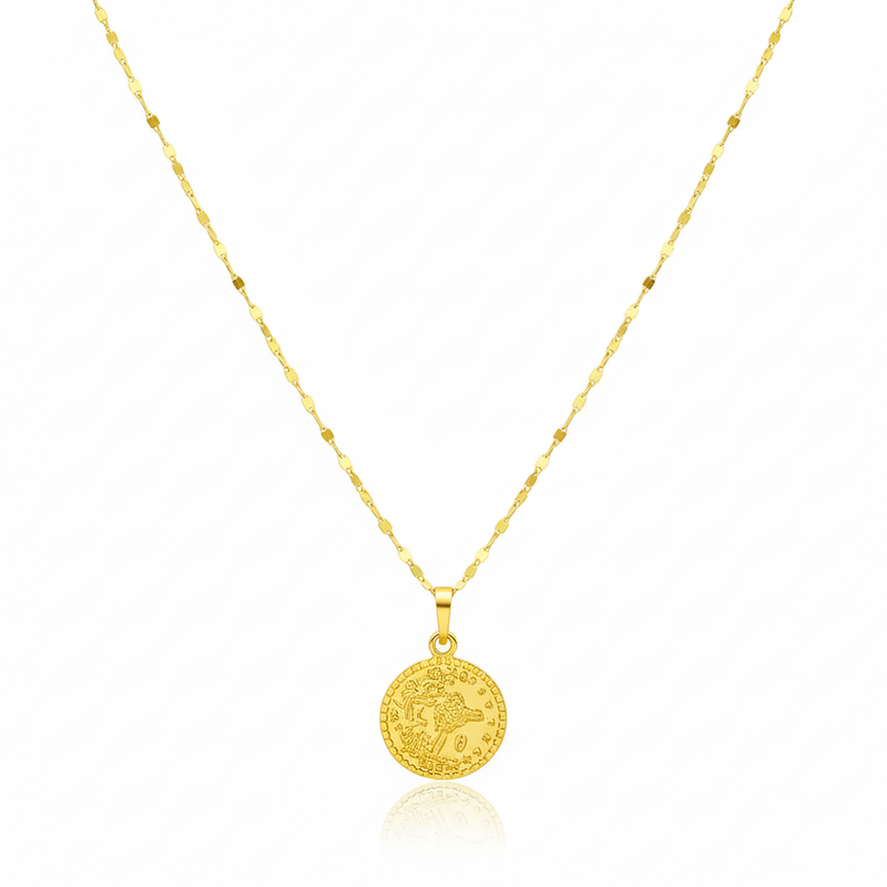 18K Real Gold  Life of Tree Necklace - 18k Gold Necklace - Embellish Gold