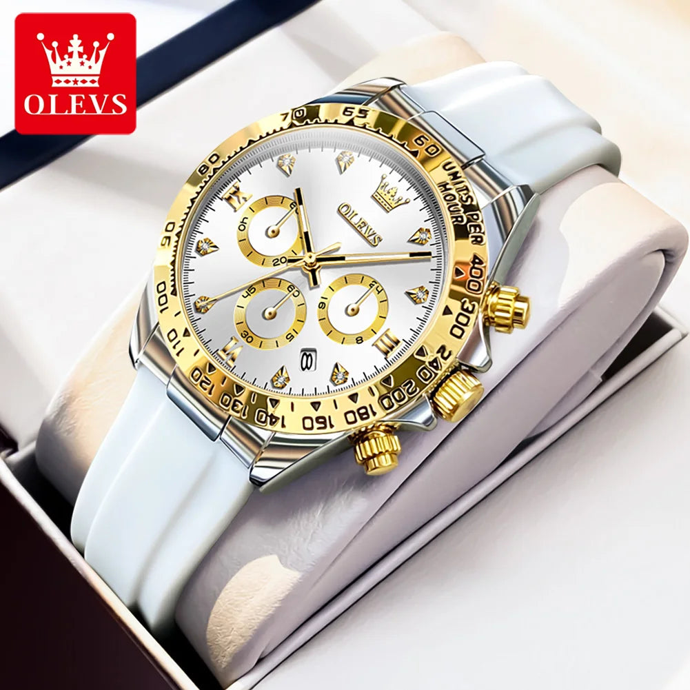OLEVS Fashion Original Women's Watches - Olevs - Embellish Gold Jewelry & Diamond