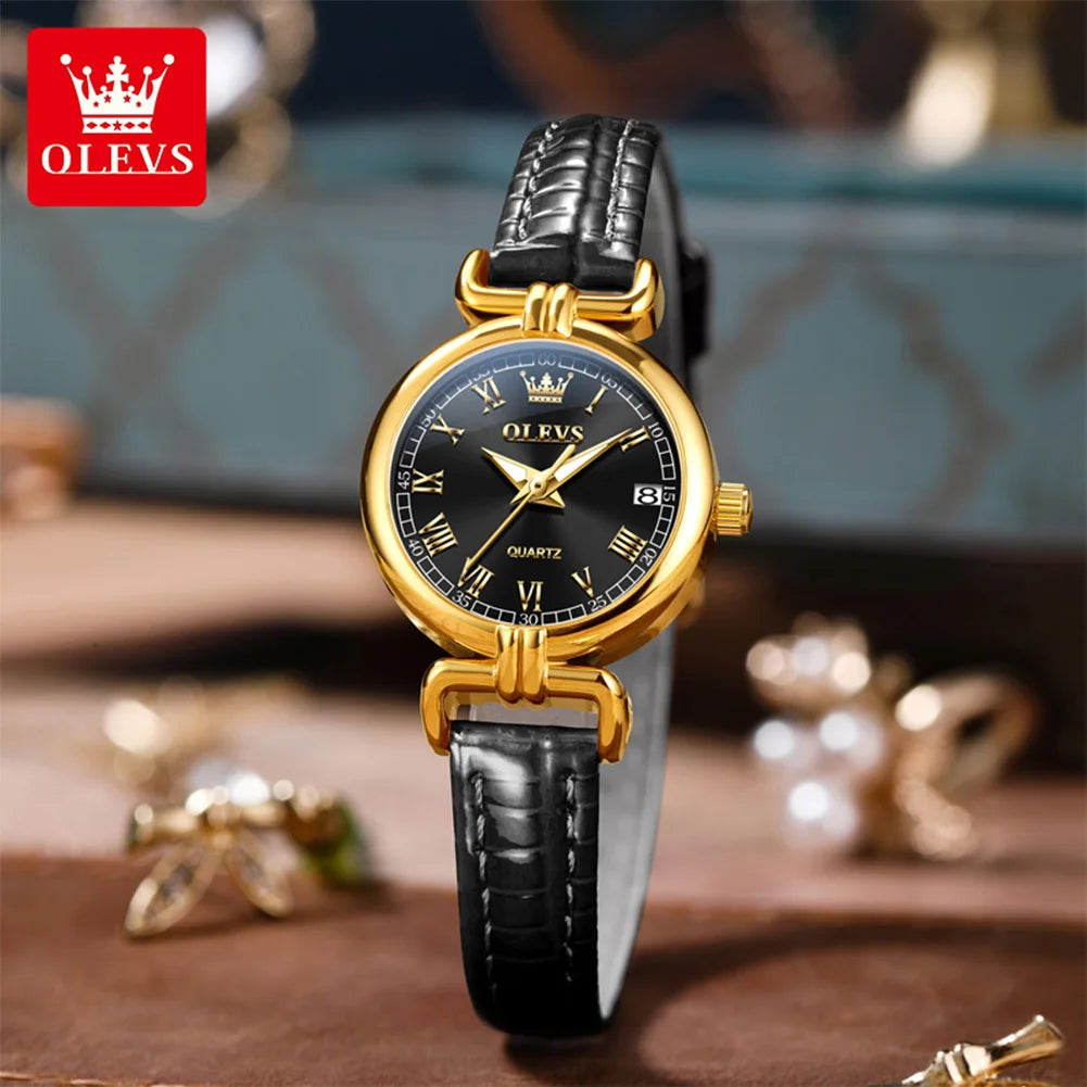 OLEVS New Fashion Simple Womens Watches - Olevs - Embellish Gold Jewelry & Diamond