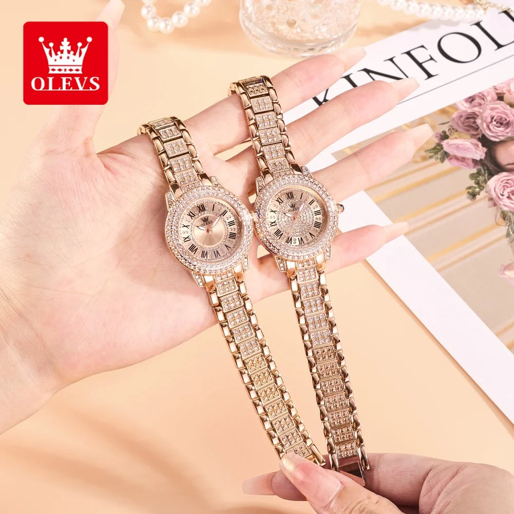OLEVS Luxury Fashion ladies' watches - Olevs - Embellish Gold Jewelry & Diamond