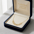 18k Gold Ball in Loop Necklace