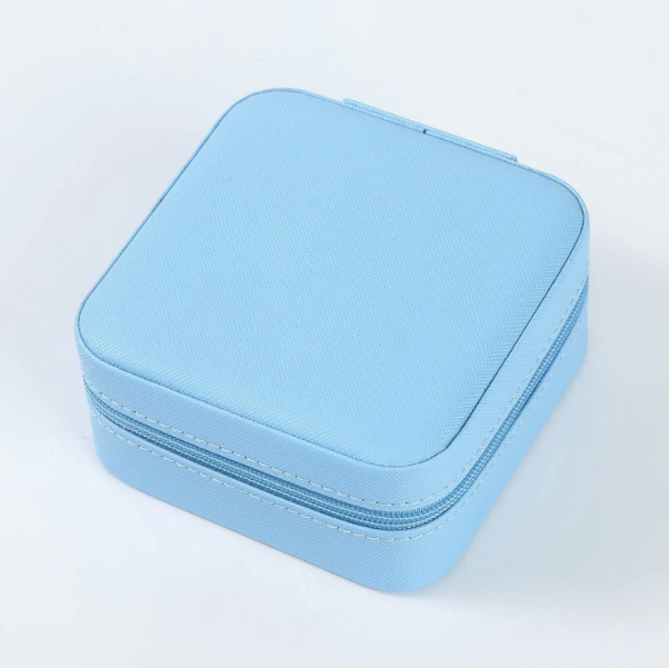 Jewelry Box Sky Blue - Packaging Addons - Embellish Gold Jewelry & Diamond