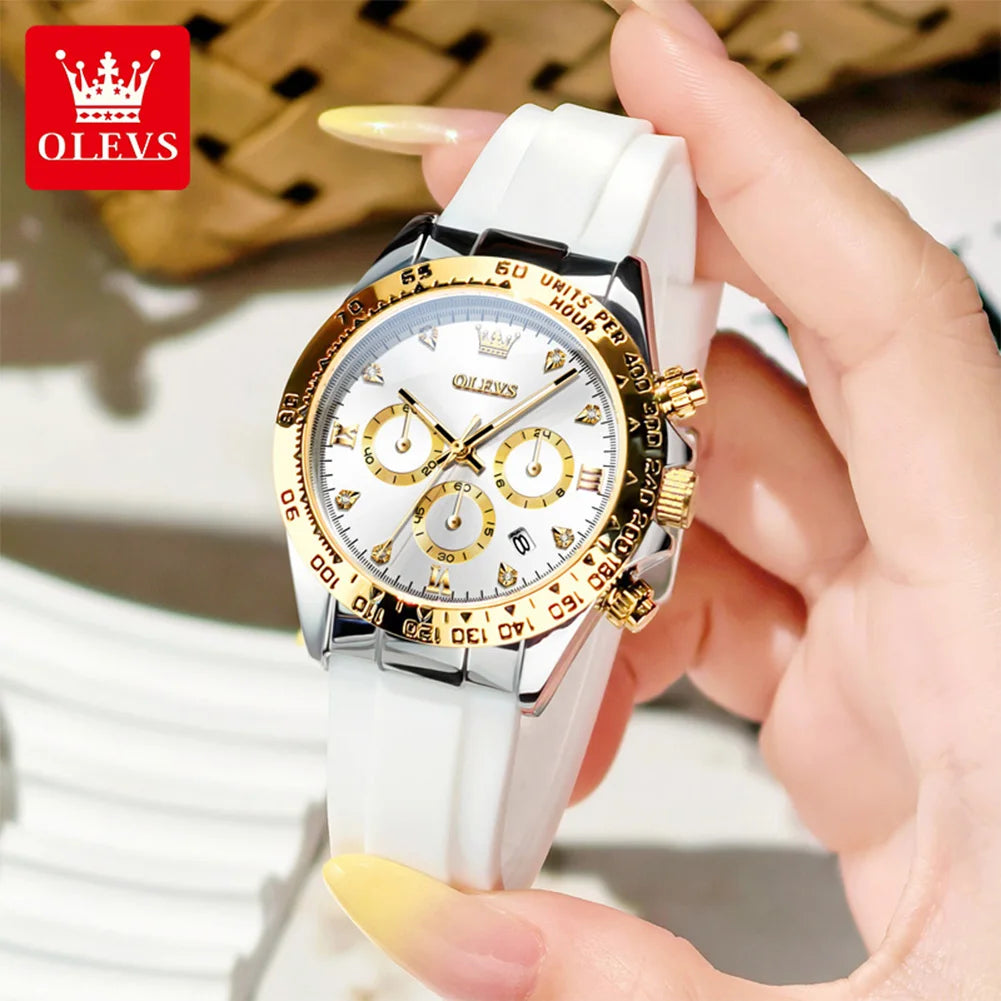 OLEVS 5618 New Women Watch - Olevs - Embellish Gold Jewelry & Diamond
