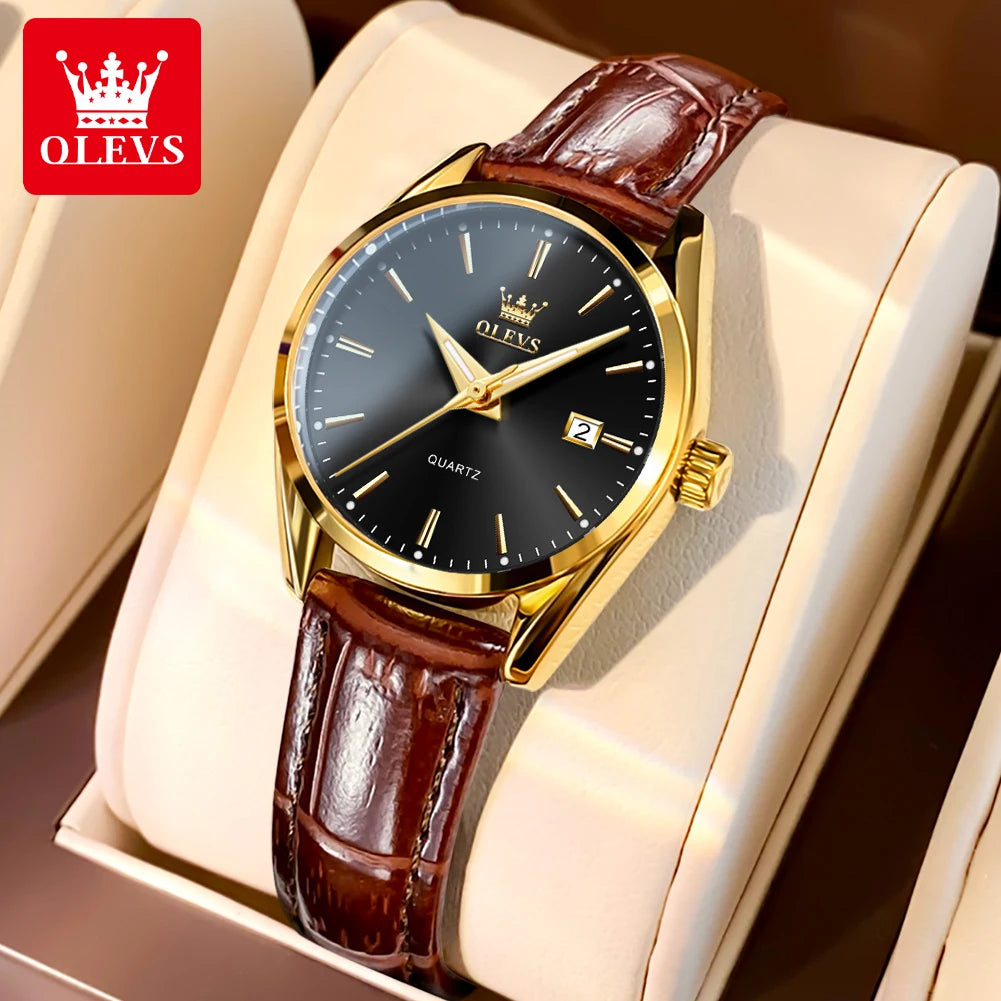 OLEVS Watch 6898 Women Watches - Olevs - Embellish Gold Jewelry & Diamond