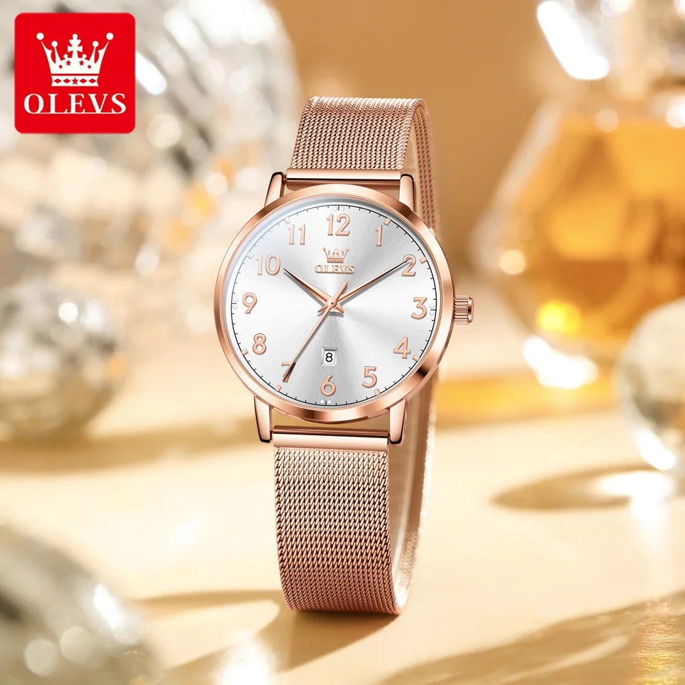 OLEVS 5653 Woman Watches - Olevs - Embellish Gold Jewelry & Diamond