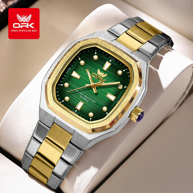 OPK 6044 Original Men Watches - Olevs - Embellish Gold Jewelry & Diamond