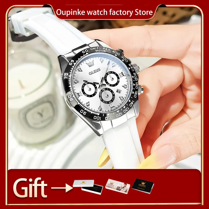 OLEVS Fashion Original Women's Watches - Olevs - Embellish Gold Jewelry & Diamond