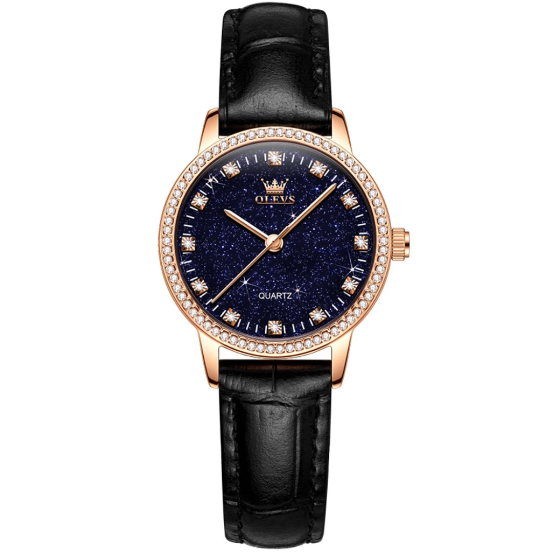 OLEVS 5605 Quartz Fashion Watch - Olevs - Embellish Gold Jewelry & Diamond