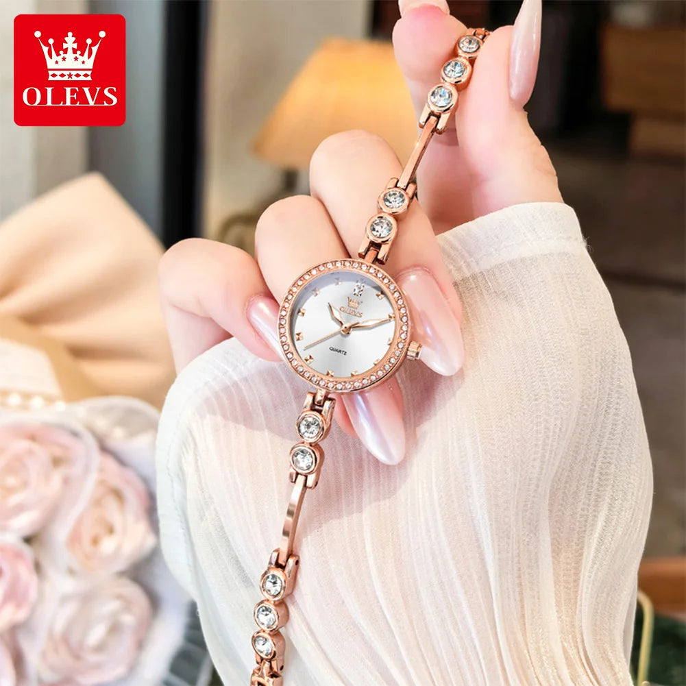 OLEVS Brand fashion luxury women's - Olevs - Embellish Gold Jewelry & Diamond