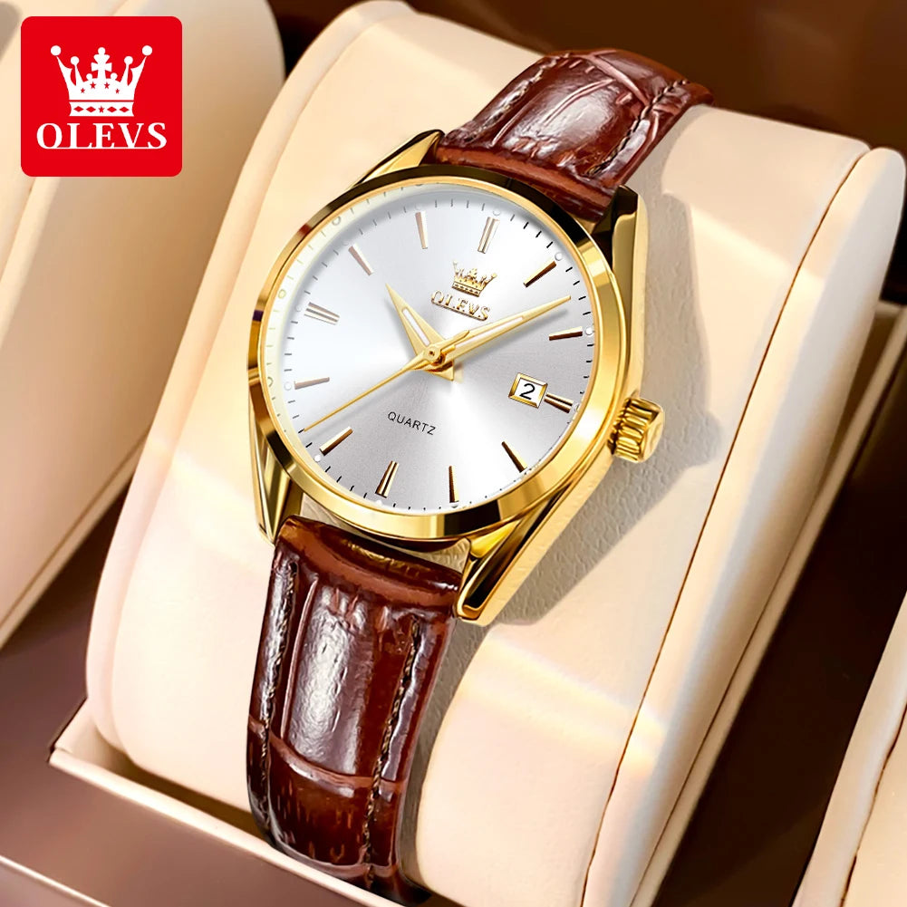 OLEVS Watch 6898 Women Watches - Olevs - Embellish Gold Jewelry & Diamond