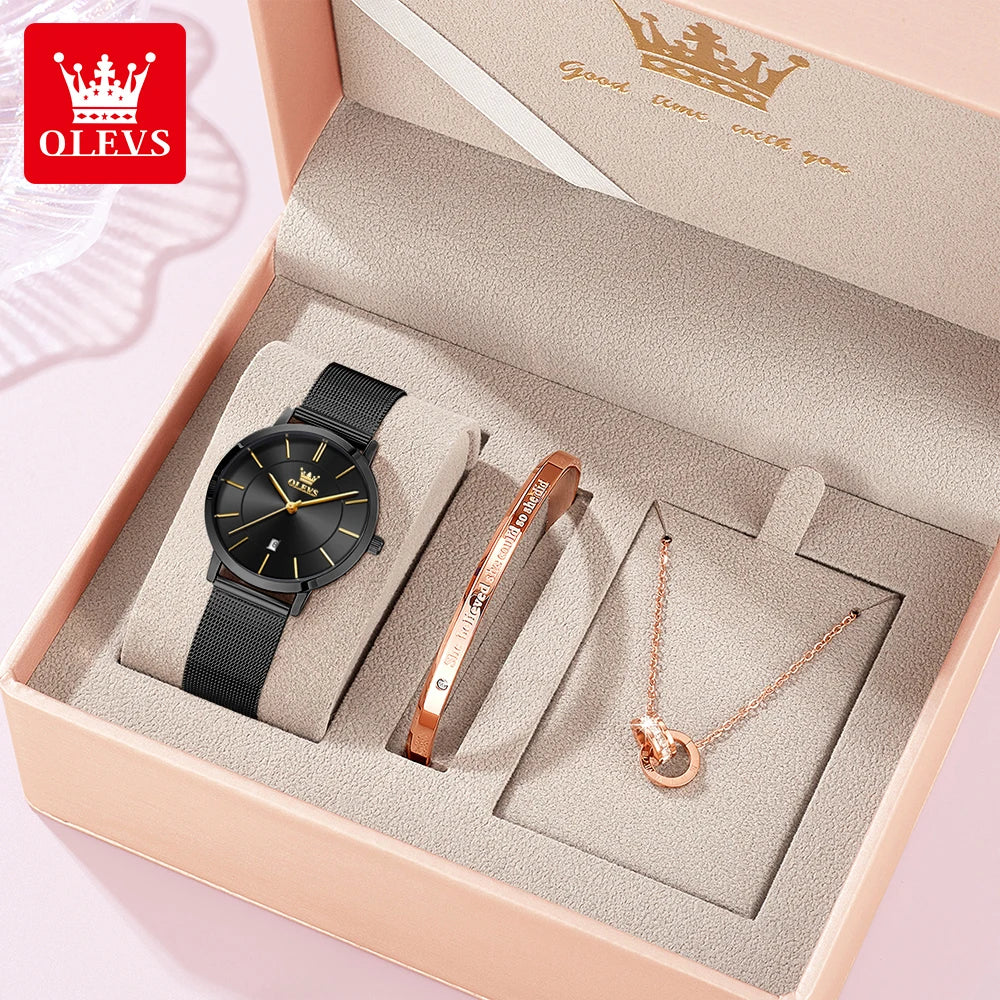 OLEVS Woman Watch 5869 - Olevs - Embellish Gold Jewelry & Diamond